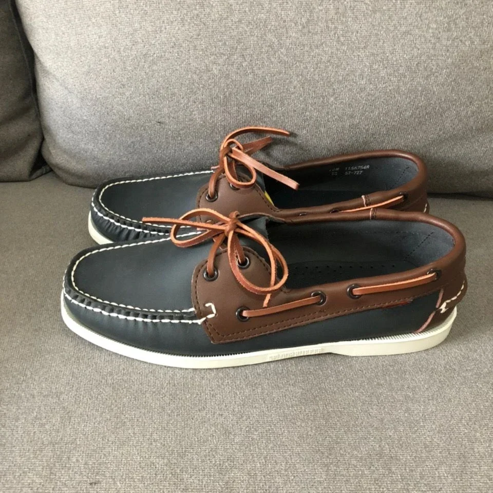 Мужские классические топсайдеры Docksides мужские уличные прогулочные туфли из