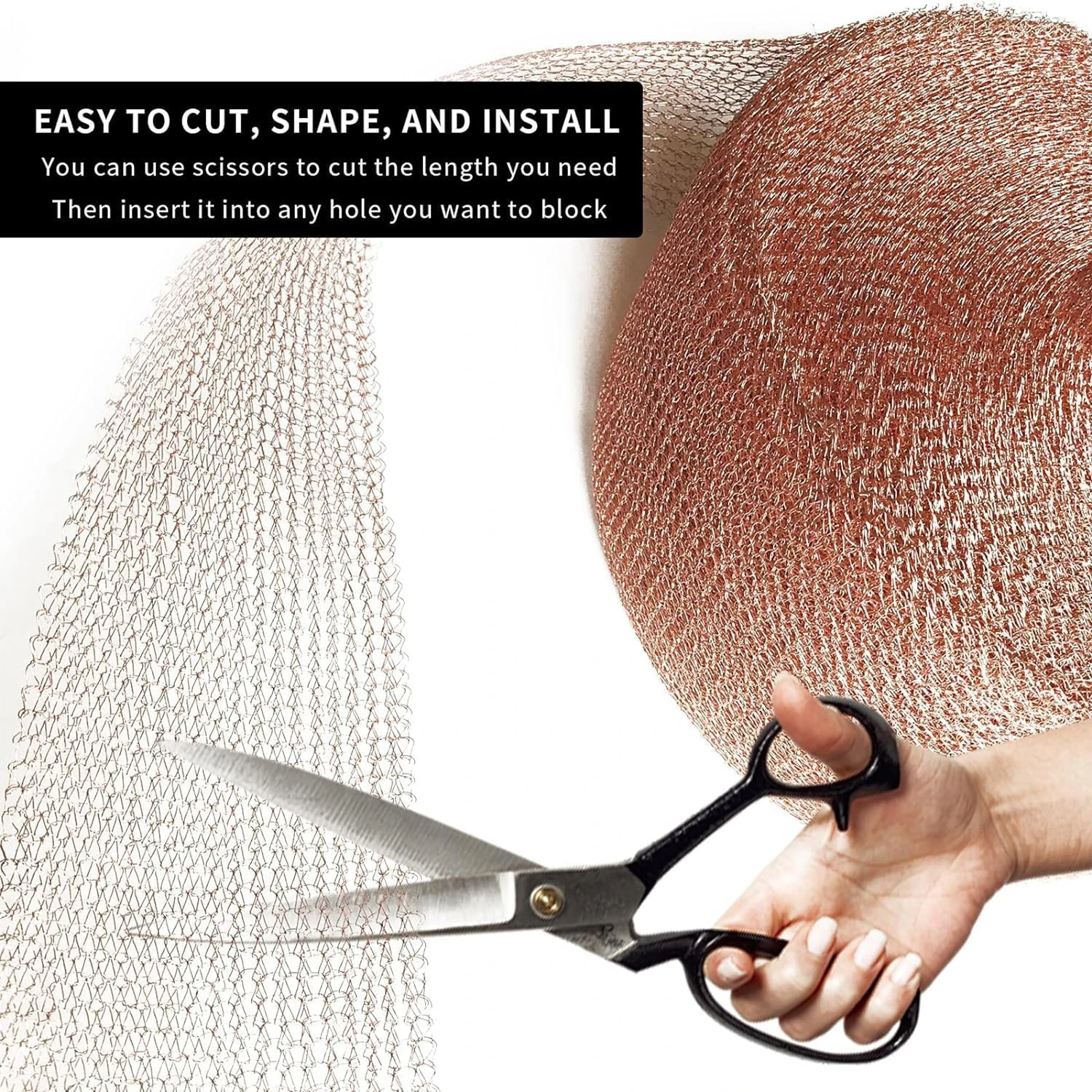 Портативная Медная Сетка Для Сада Защита От Насекомых U-образные Ножки Дизайн