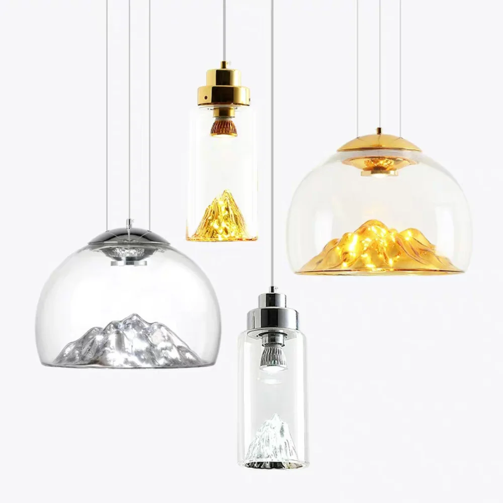 

Nordic Small LED Pendant Lights Simple Restaurant Dining Room Suspension Luminaire Gold Silver Home Deco Coffee Bar Hanging Lamp