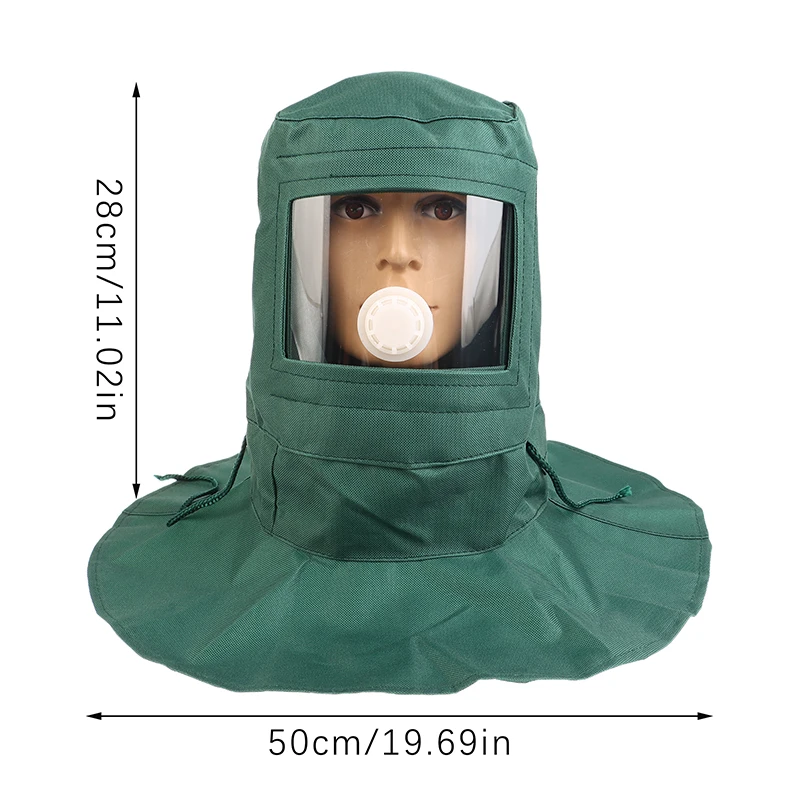 

Брезентовая пескоструйная маска