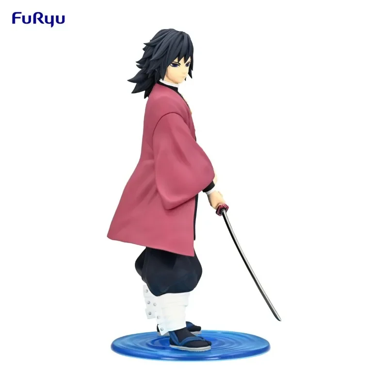 Фото В наличии: Фигурка Furyu Demon Slayer Kimetsu no Yaiba Trio-Try-iT, Гию Томиока, аниме-фигурка, коллекционная модель, игрушка, подарок. №2