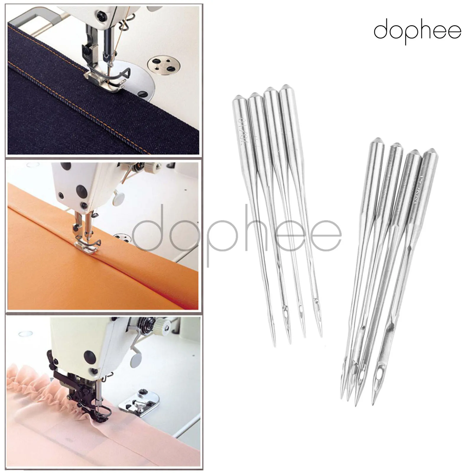 

dophee 10PCS/Pack DC*1 Industrial Domestic Overlock Sewing Machine Needles For JUKI BROTHER PEGASUS