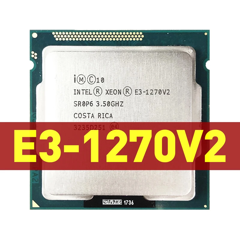

Процессор Intel Xeon E3-1270 v2
