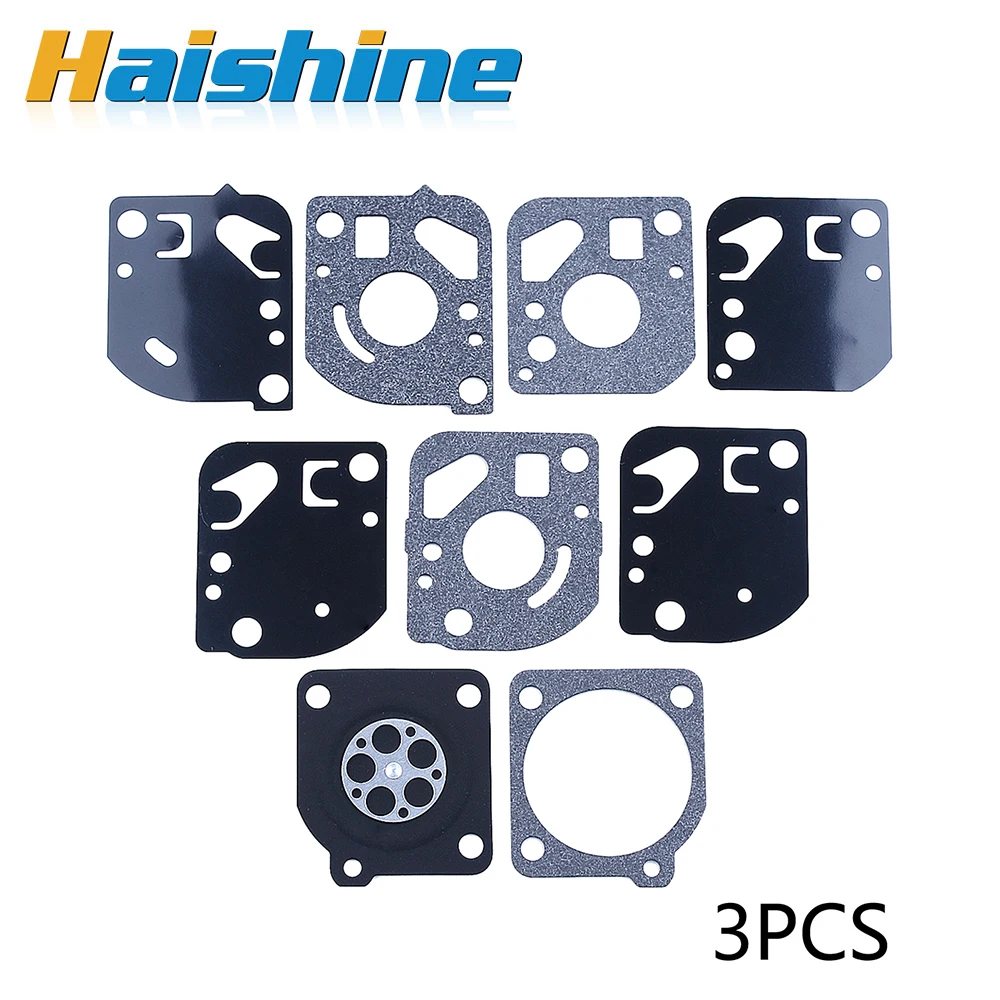 

3X Carburetor Kit For McCulloch 210 240 241 250 251 280 281 323S 2250 Trimmer