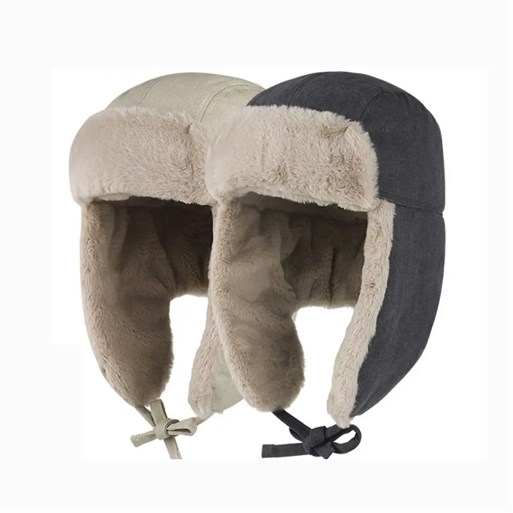 Шапка Унисекс Для Зимних Видов Спорта С Защитой От Снега Искусственные Уши