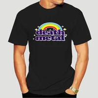 pink death metal rainbow t shirt funny dark humor t shirts 3814x