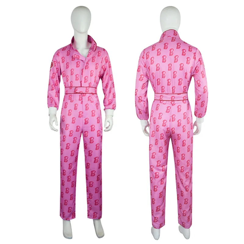 

2023 Ken Cosplay Costume Adult Mens Jumpsuit Suits Halloween Carnival Party Costume