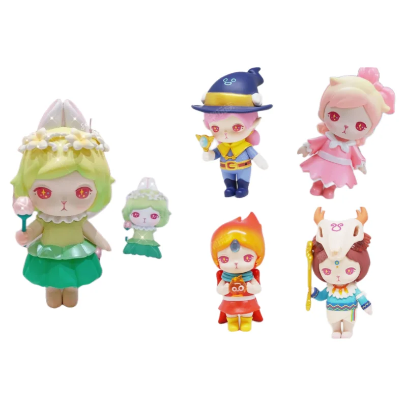 

Original Genuine POPMART BUNNY Magic World Series Blind Box Kawaii Hand-made Decoration Mystery Box Surprise Gift Figure Model