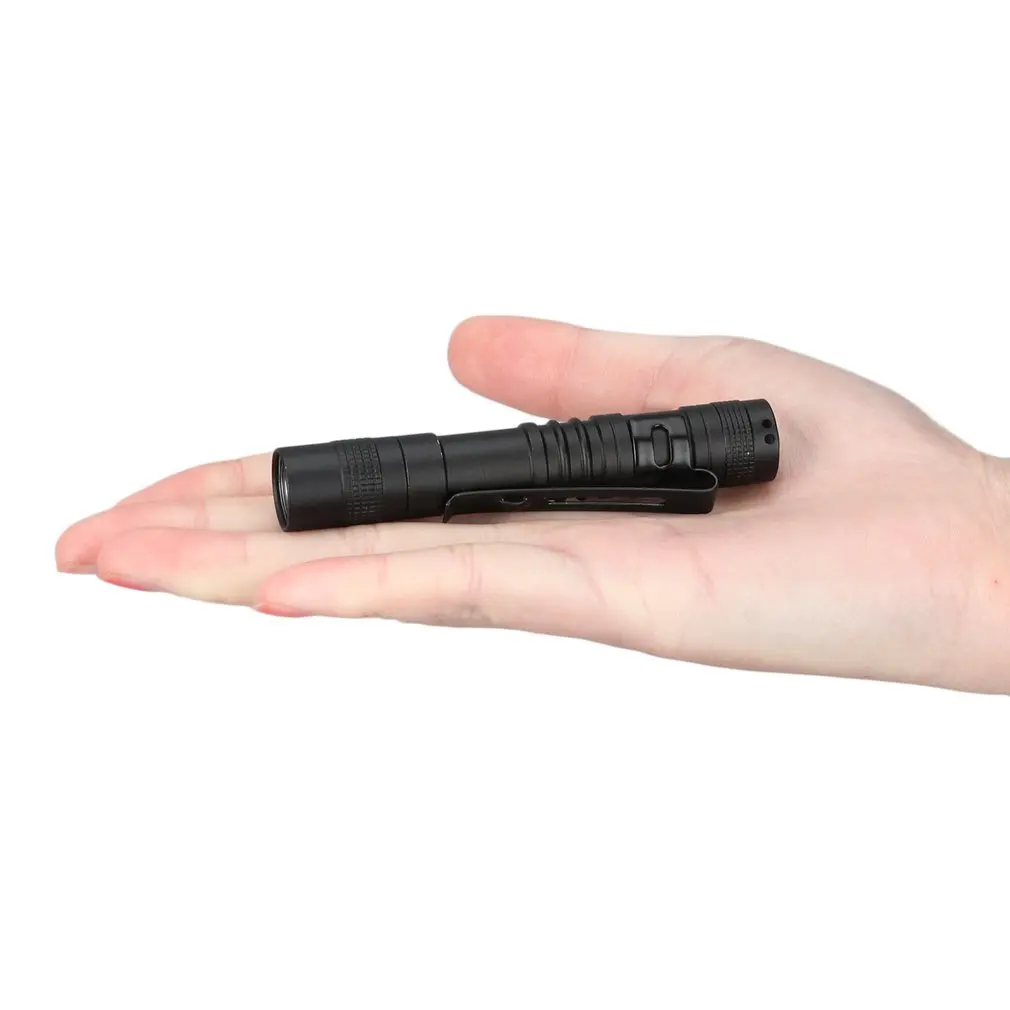 

2021 Mini LED Flashlight ZOOM 7W NEW Q5 2000LM Waterproof Lanterna LED Zoomable Torch AAA Battery Powerful Led For Hunting