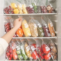 fresh keeping bag food grade reusable household thickened refrigerator storage frozen sub packaging dense bag