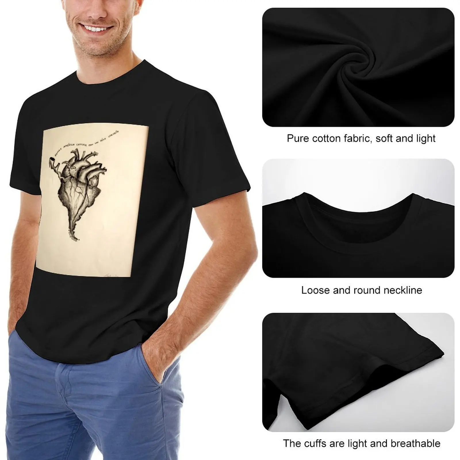 Футболка Latin Heart-Book Latino футболки для мальчиков белая мужская одежда