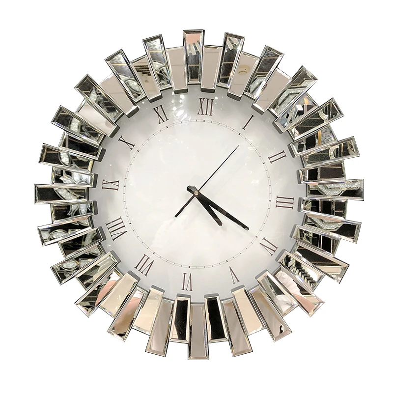 

Art Modern Wall Clock Glass Large Silent Unique Digital Aesthetic Original Wall Decoration Items Watch 3d Relogio De Parede Gift