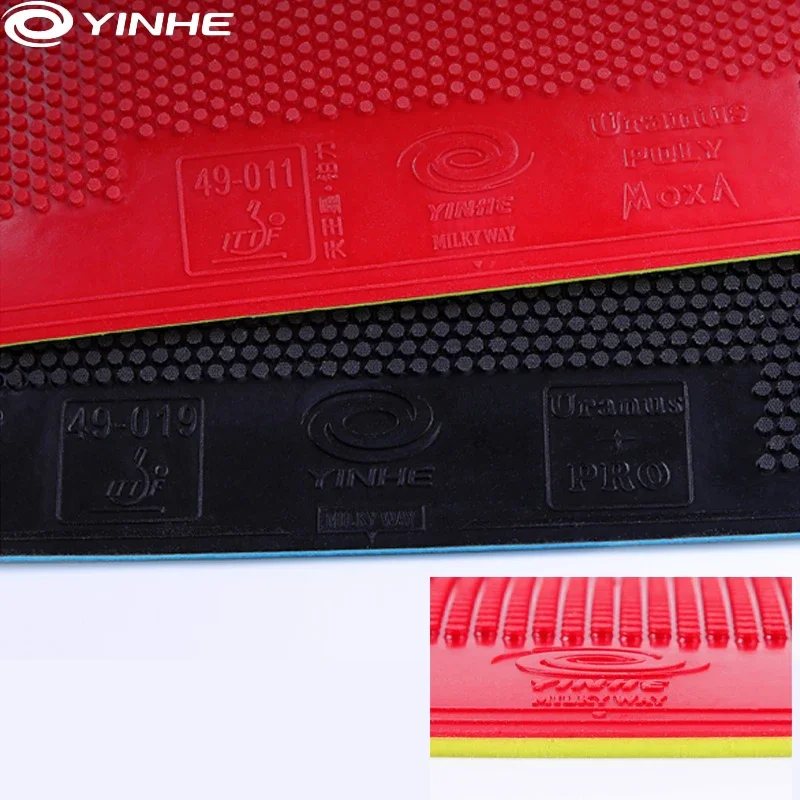 Оригинальный резиновый лист для настольного тенниса YINHE Uranus Pro Pimples Out 2 15/2 мм