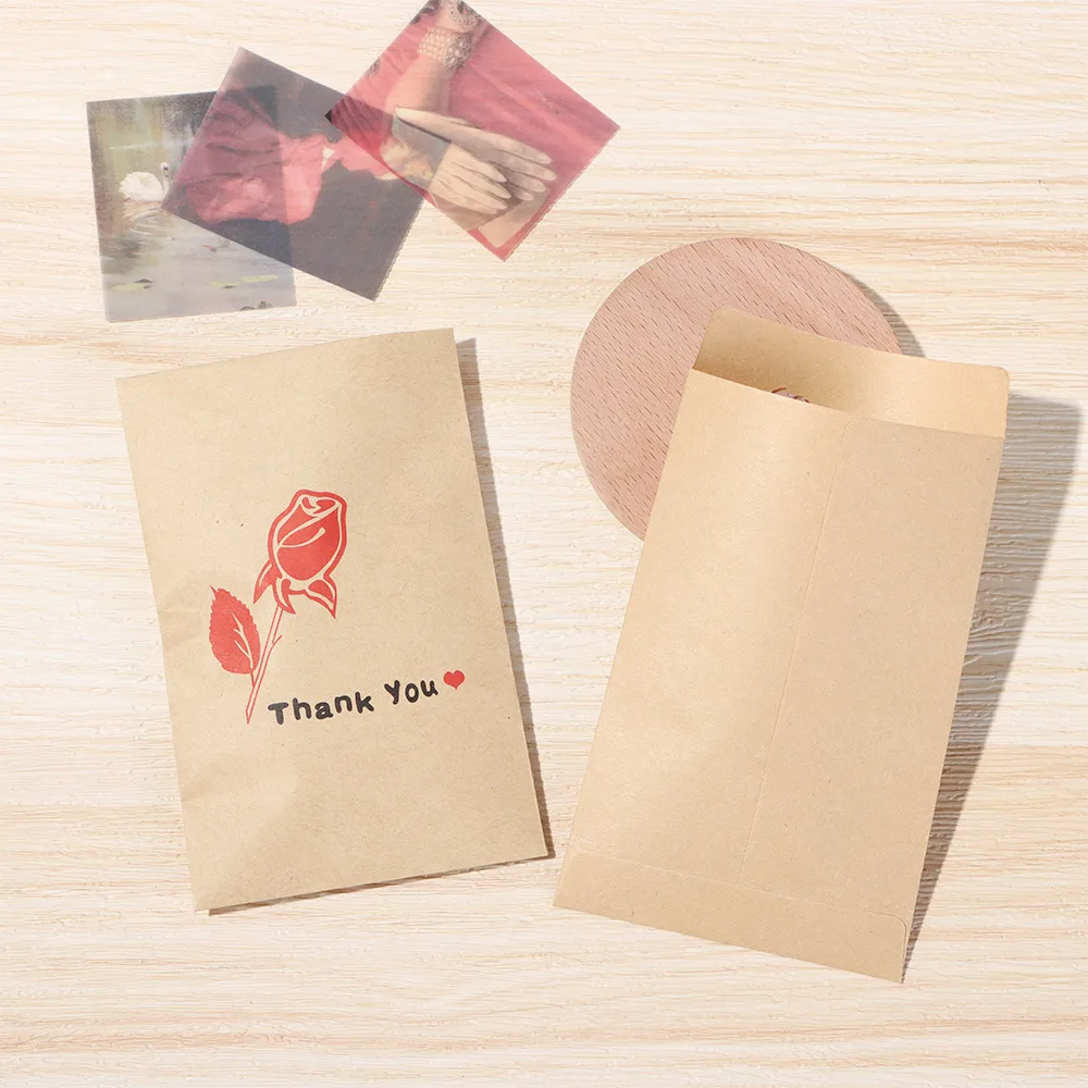 Пакет из крафт-бумаги пакет для упаковки конфет печенья упаковка попкорна