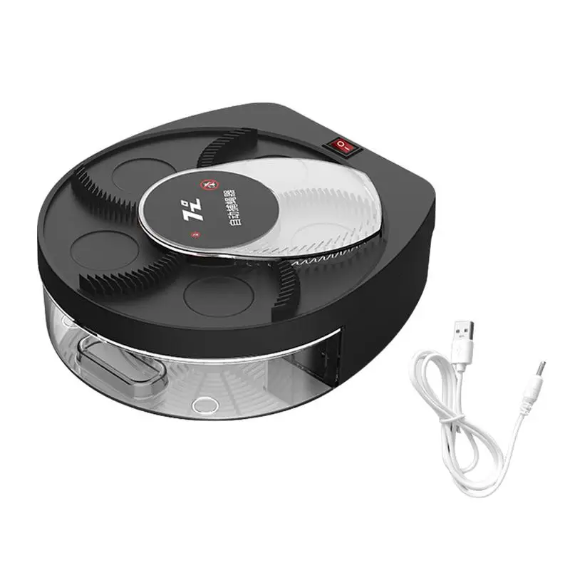 

Automatic Fly Trap Box USB Charging Fly Catcher Fly Catcher Control Box Large Capacity Battery Washable Fly Trap For Kitchen