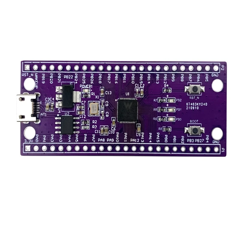 

Микроконтроллер W806 240 МГц 5-8Bit STM32, макетная плата CH340 Iot MCU CDK, окружающая среда, низкая мощность IOT