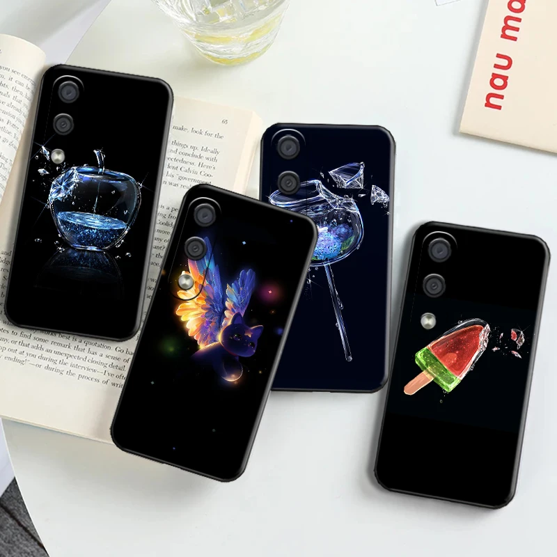 

Glass Texture Map For Samsung A11 A21S A31 A32 A41 A51 A71 A52 A72 4G 5G Phone Case Liquid Silicon Silicone Cover Funda Soft