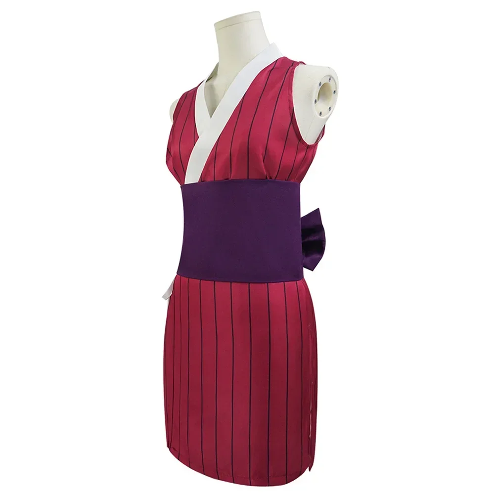 Аниме Макио Косплей Костюм Кимоно Одежда Хэллоуин Карнавальный