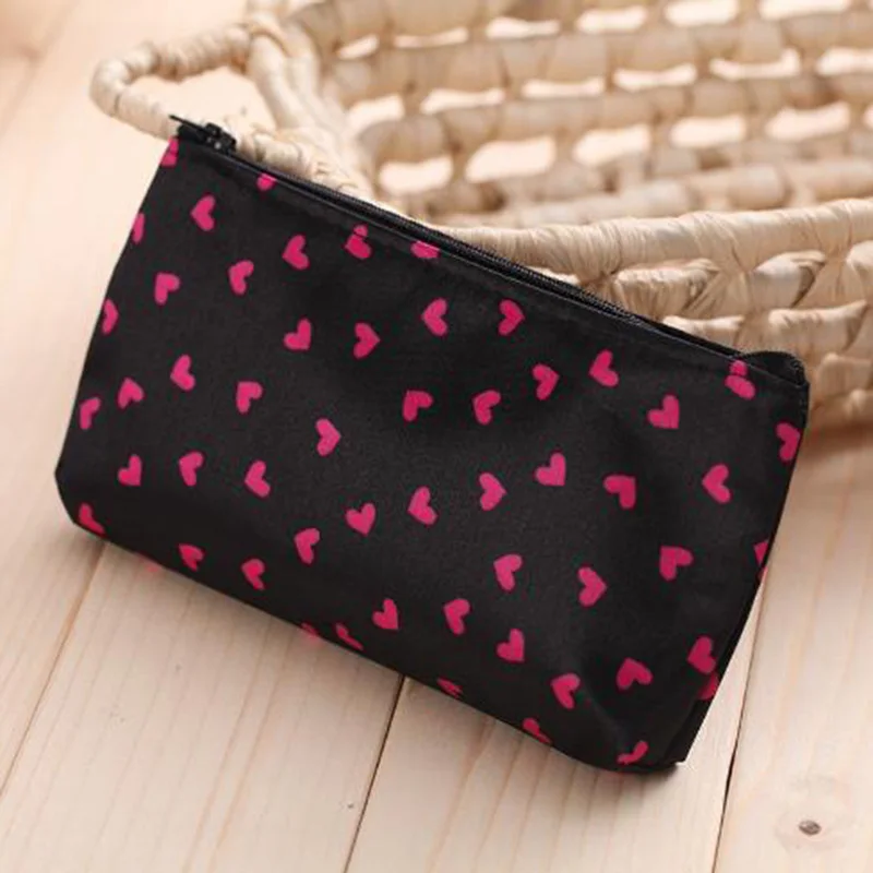 

Cosmetic Bag For Women Travel Toiletries Organizer Makeup Bags Small Capacity Female Storage Make Up Cases Purses For Phone