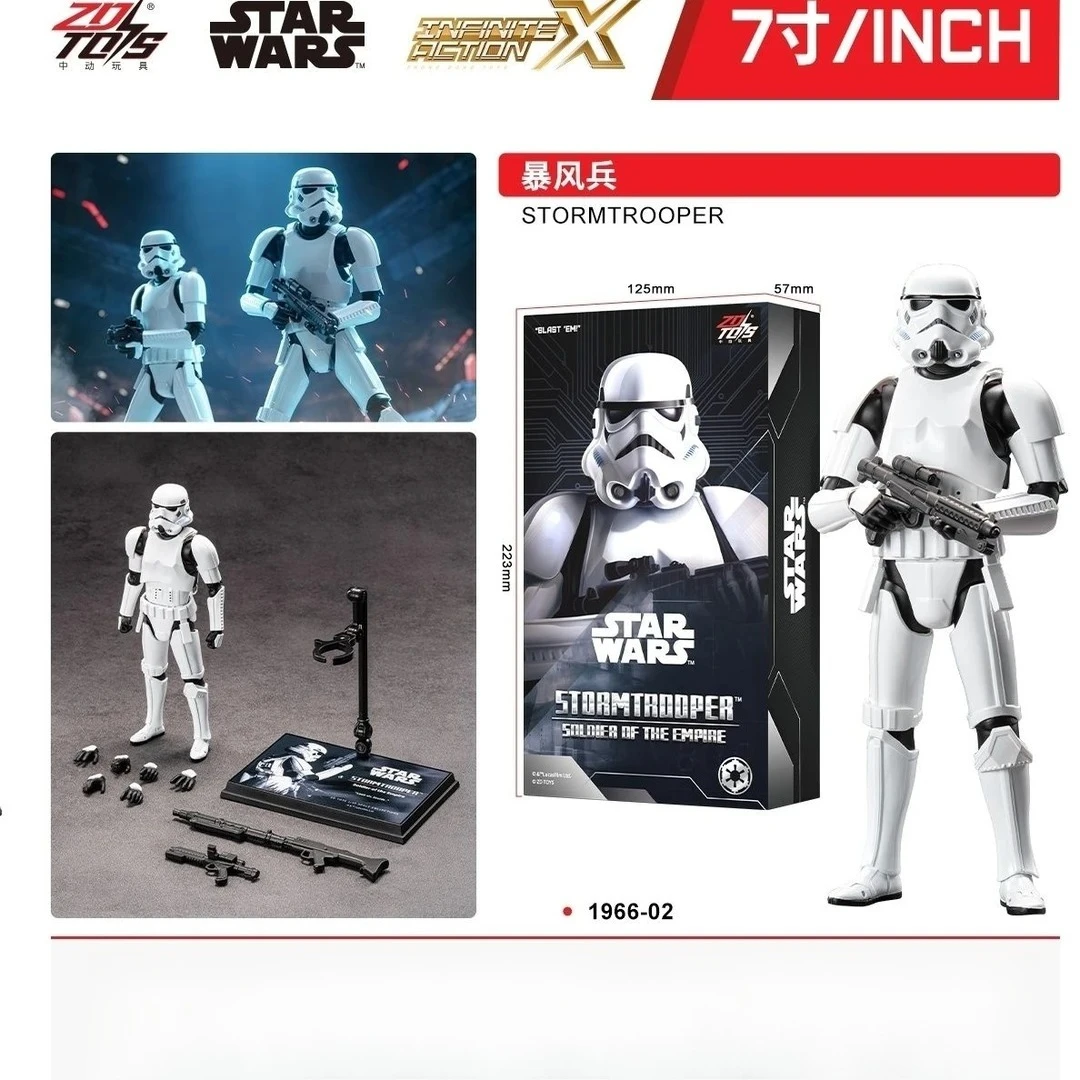 Новые фигурки ZD Toys 110: Мандалорец, Грогу, Звездные войны, Дарт Вейдер, Люк Скайуокер, Штурмовик. Аниме-модели, подвижные игрушки. (art.: 3920da5d508af) - 3920da5d508af
