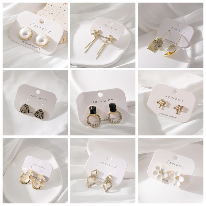 

Luxury Designer Jewelry Flower Stud Earrings 2023 New Korean Fashion Earrings For Women