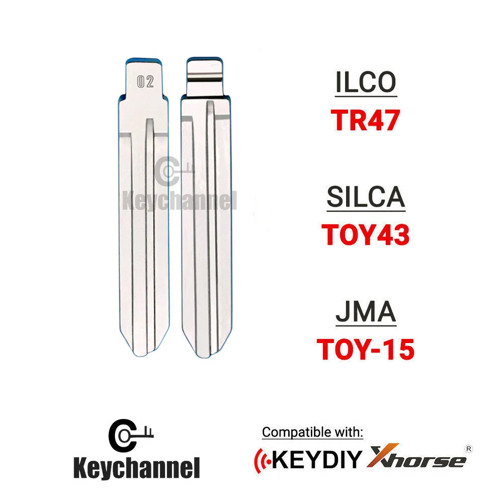 10 шт. #02 KD Blade LISHI TOY43A TOY43 Totoyta Style TR47 TOYO-15 для Toyota Camry Corolla Highlander RAV4 Yaris KEYDIY | Автомобили