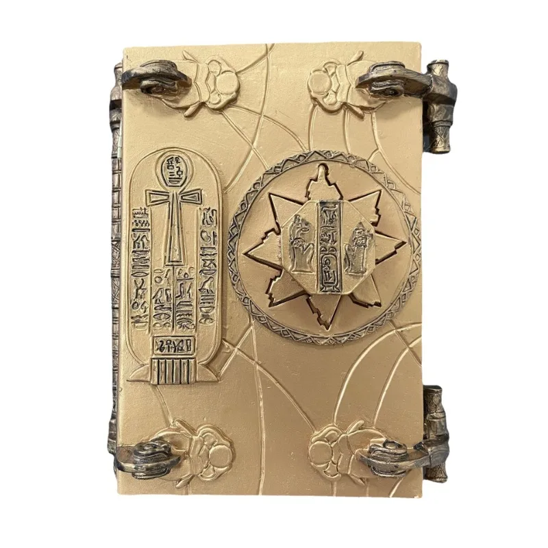 Книга Магическая смерти из смолы деревянное украшение для дома настольная