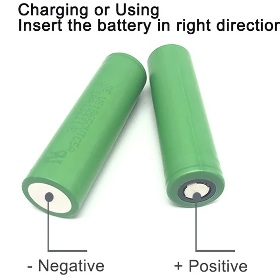 100% Оригинальный аккумулятор литий-ионный VTC5A US18650 2600mAh 3,7V SONY 25A плоский верх с кнопкой ON.