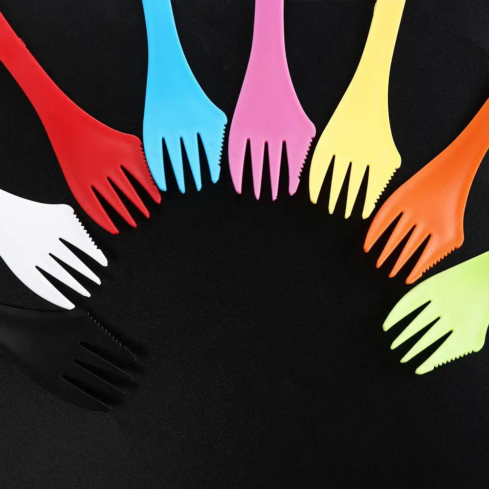 Столовые приборы посуда для улицы вилка фруктов многофункциональная ложка супа