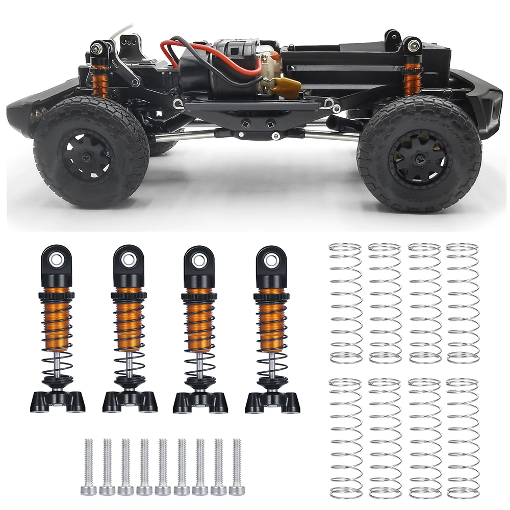 Фото AXSPEED RC Корпус кузова автомобиля латунный противовес колесный концентратор комбайнер амортизатор стержень для 1/18 Kyosho Jimny обновленные детали №4