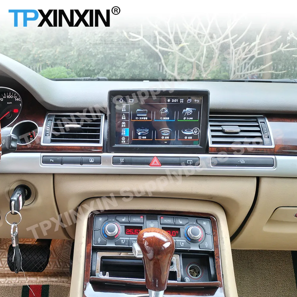 Автомобильный радиоприемник стереоприемник Android 10 для Audi A8 2004 2005 2006 2007 2008 2009 2010 2011