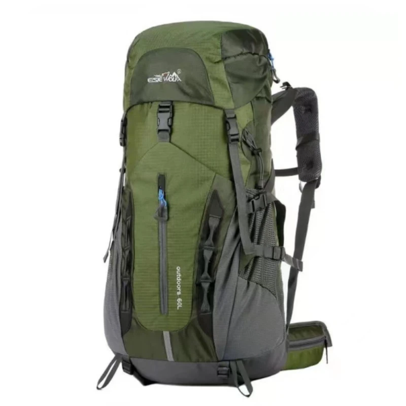 

70 л, альпинистский рюкзак, дорожная сумка, вместительный походный рюкзак, уличные дорожные рюкзаки на плечо для кемпинга, водонепроницаемый рюкзак 204 г