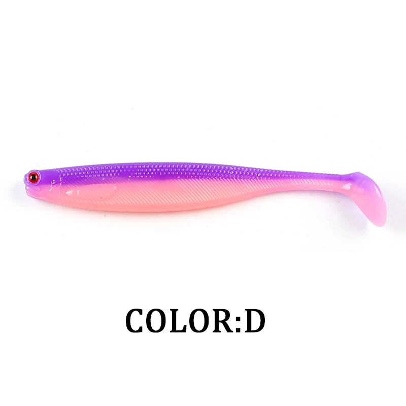 2022 Supercontinent ShadTeez 5cm/7cm/10cm Pike Zander Predator Fishing 3d eyes Soft lure Fishing lures