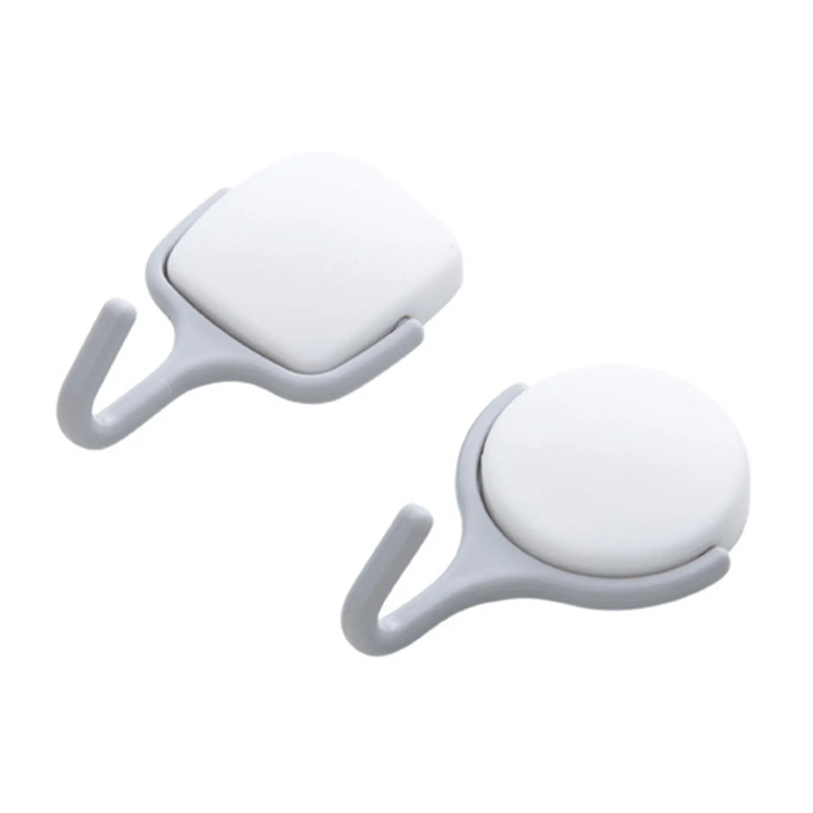 

2pcs Refrigerator Washer Mount Hooks Creative Sturdy Durable Storage Hooks for Cooking Utensils Jewelry Handbags