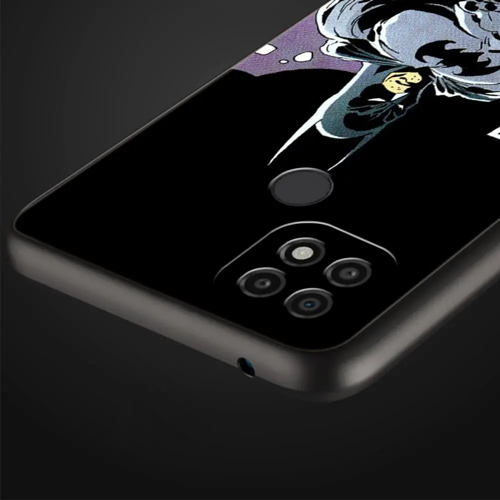 Чехол для Realme 8 7 6 5 Pro C21 C21Y C3 C11 XT C25 Oppo A53 A93 A95 5G A52 черный мягкий чехол телефона