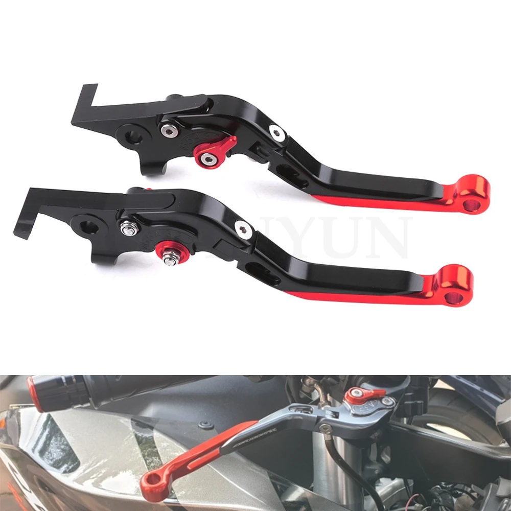 

Motorcycle Brake Clutch Levers Adjustable Folding Brake Levers for KAWASAKI ZX1400 ZX-14R ZZR1400 06-16 GTR1400 CONCOURS 07-16