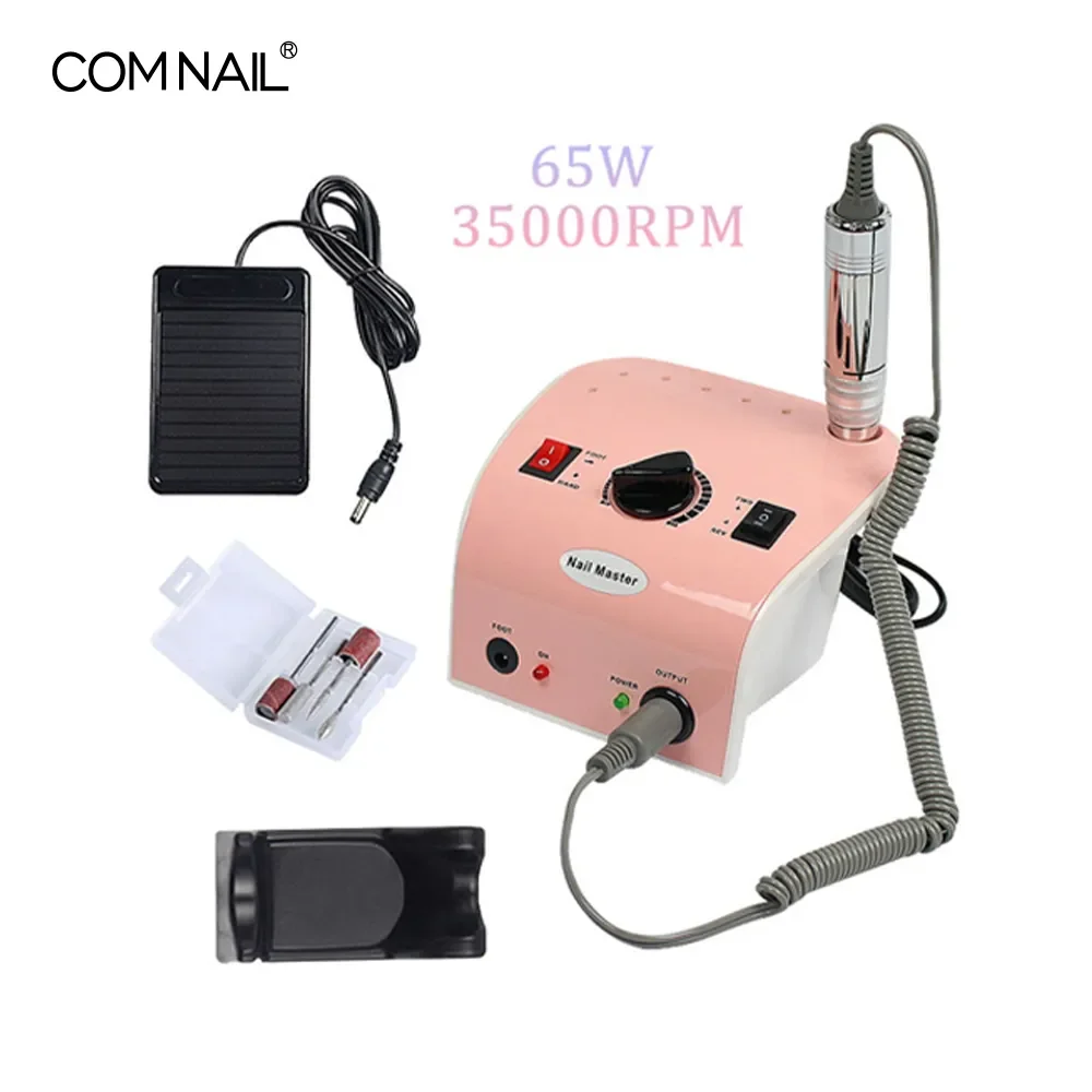 

NEW2023 65W 35000RPM Nail Drill Machine for Manicure Mill Cutter Polishing Nails Surface 3 Available Nail Art Equipment