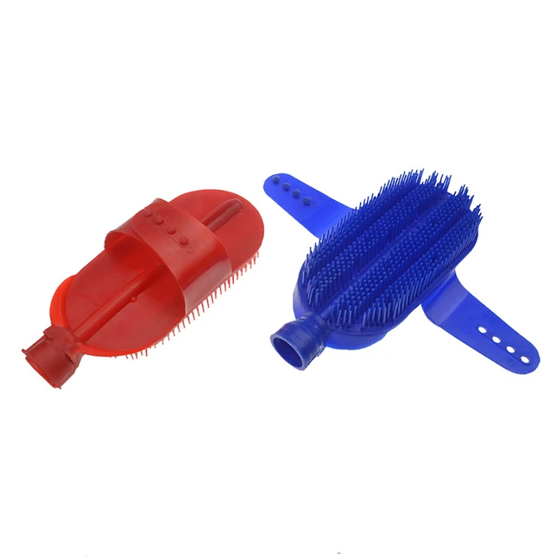 4 упаковки пластиковая расческа карри с регулируемой пряжкой для ухода за