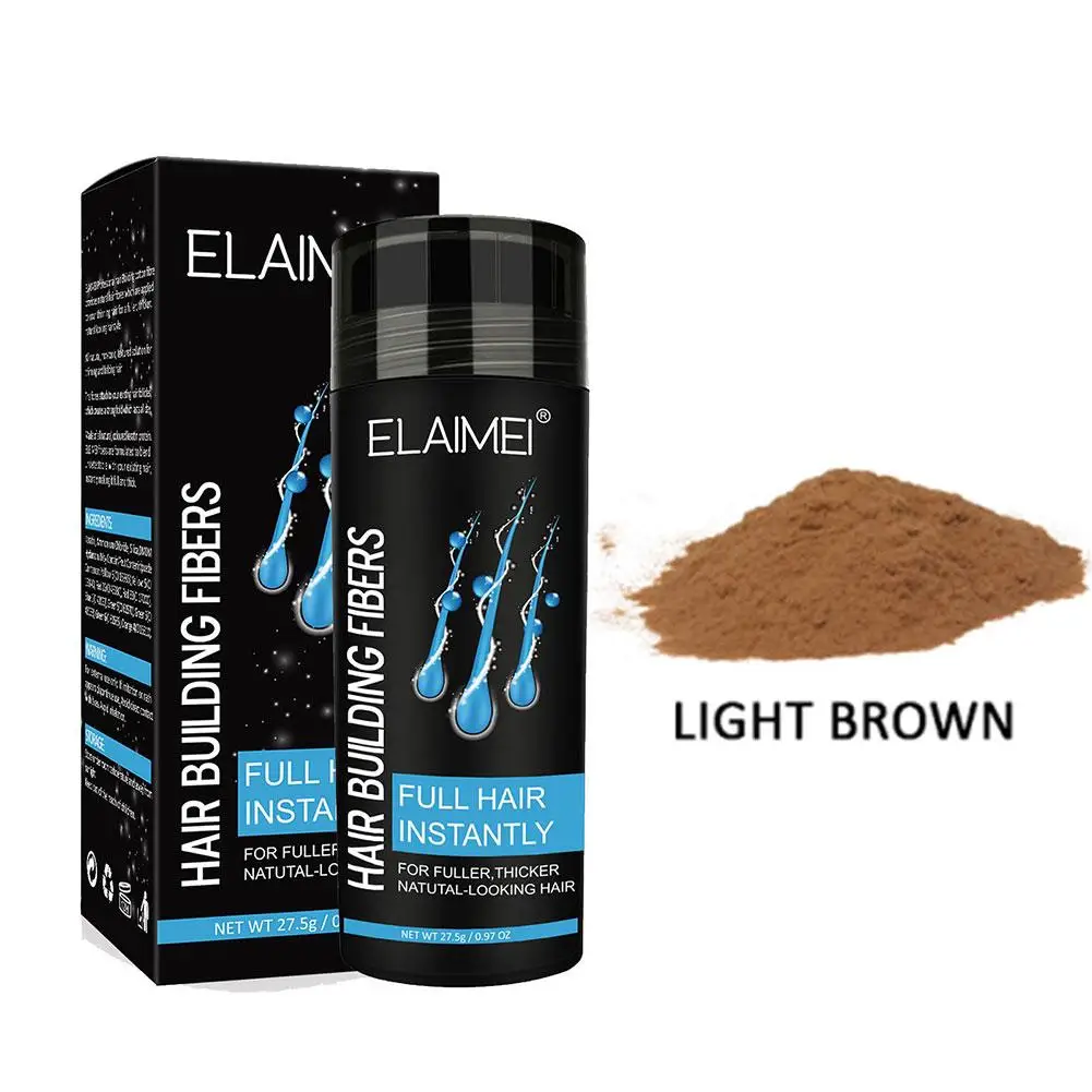 Волокна для волос Кератиновый спрей утолщения Волокно наращивания Пудра