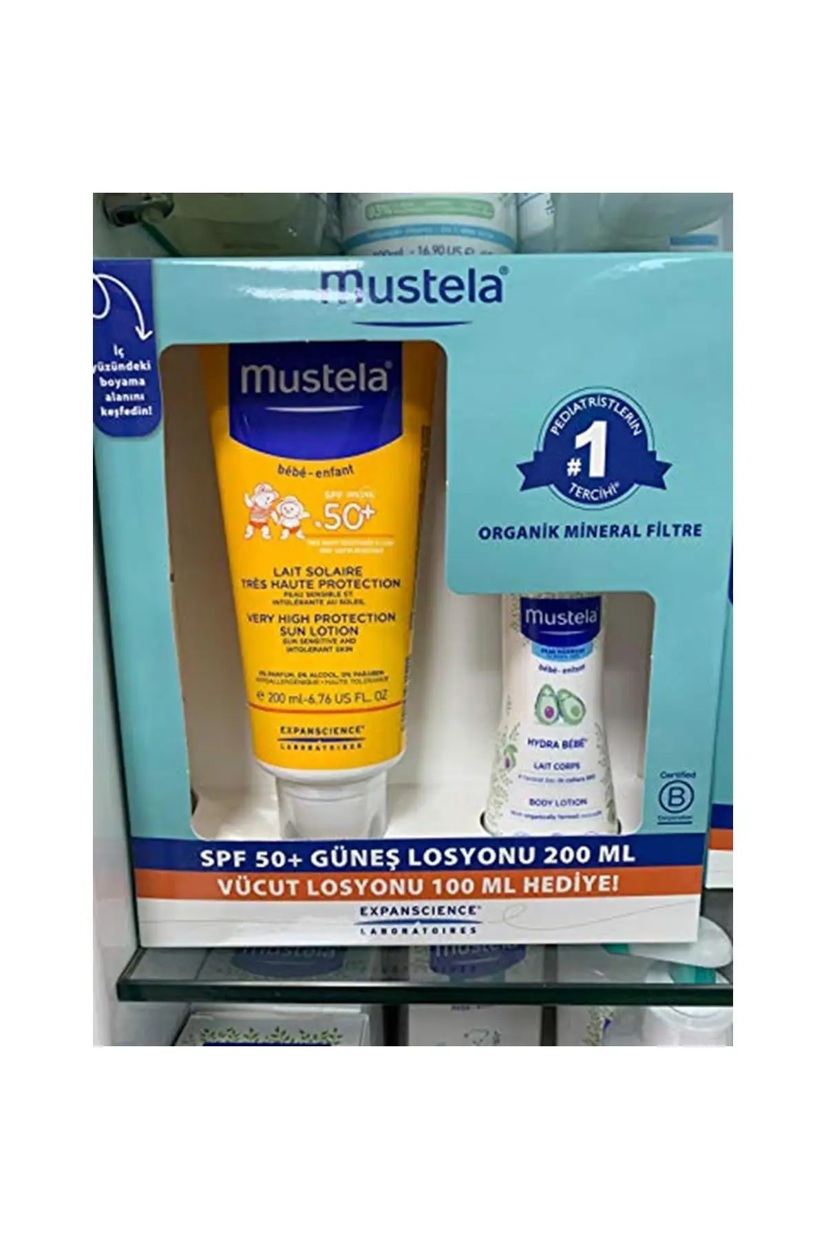 

Brand: Mustela Very High Protection Sun Cream Spf50-200 Ml - Mustela Hydra Bebe Mustela Gentle-Clea