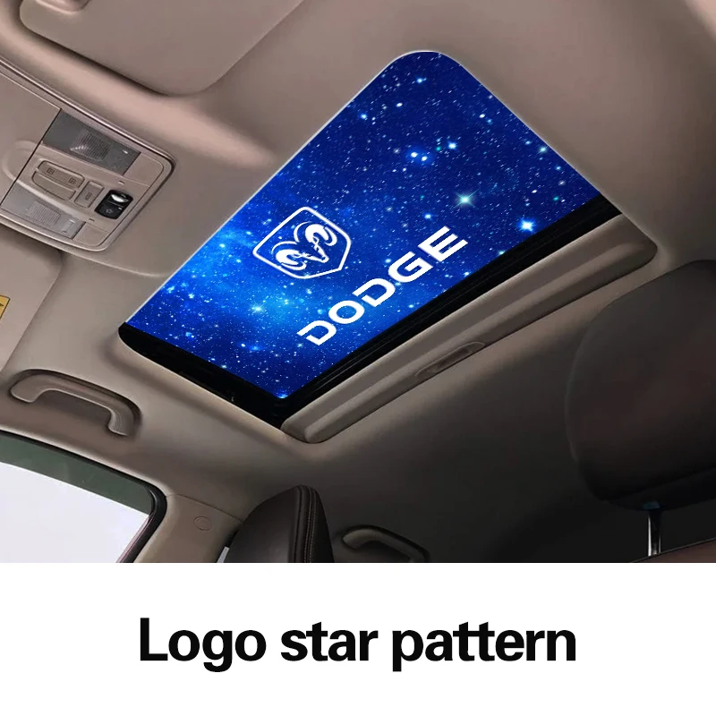 

Suitable for Dodge Challenger Durango Charger Calibre Starry Sky Roof sunroof color changing film protective film car sticker