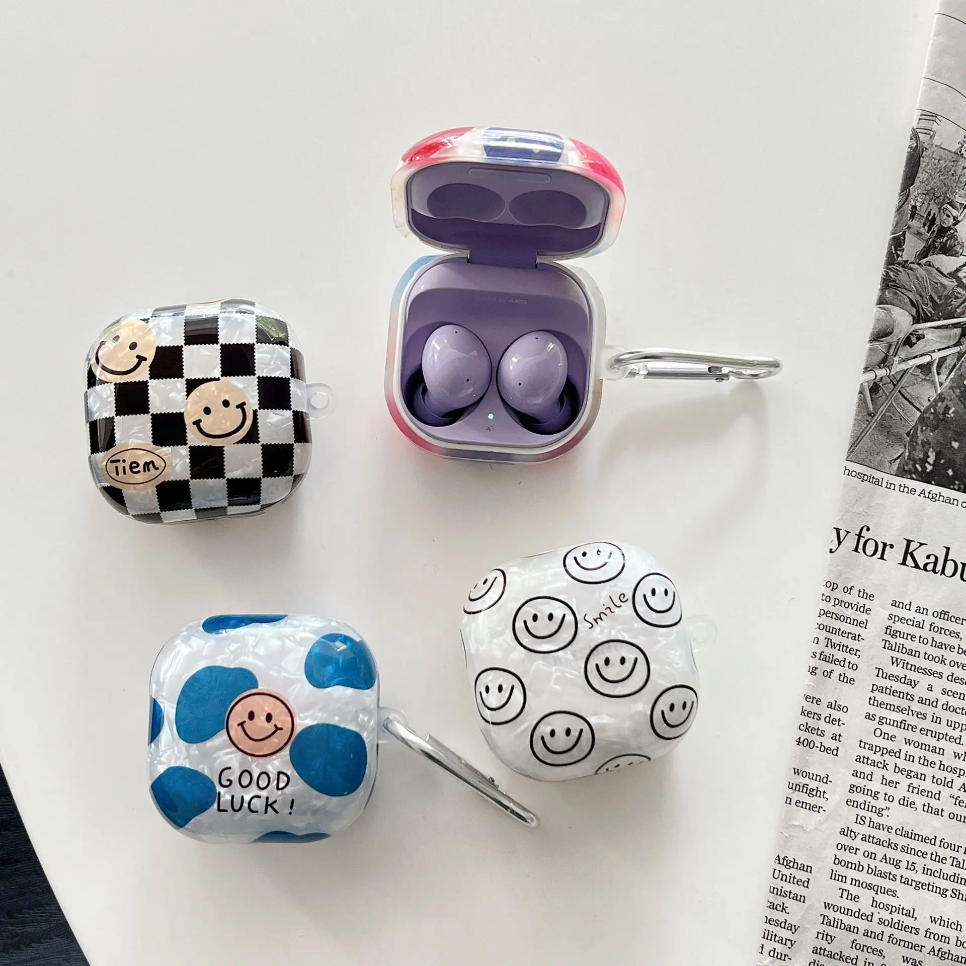 

Силиконовый чехол для Samsung Galaxy Buds2 pro/Buds2/Buds Pro/buds Live