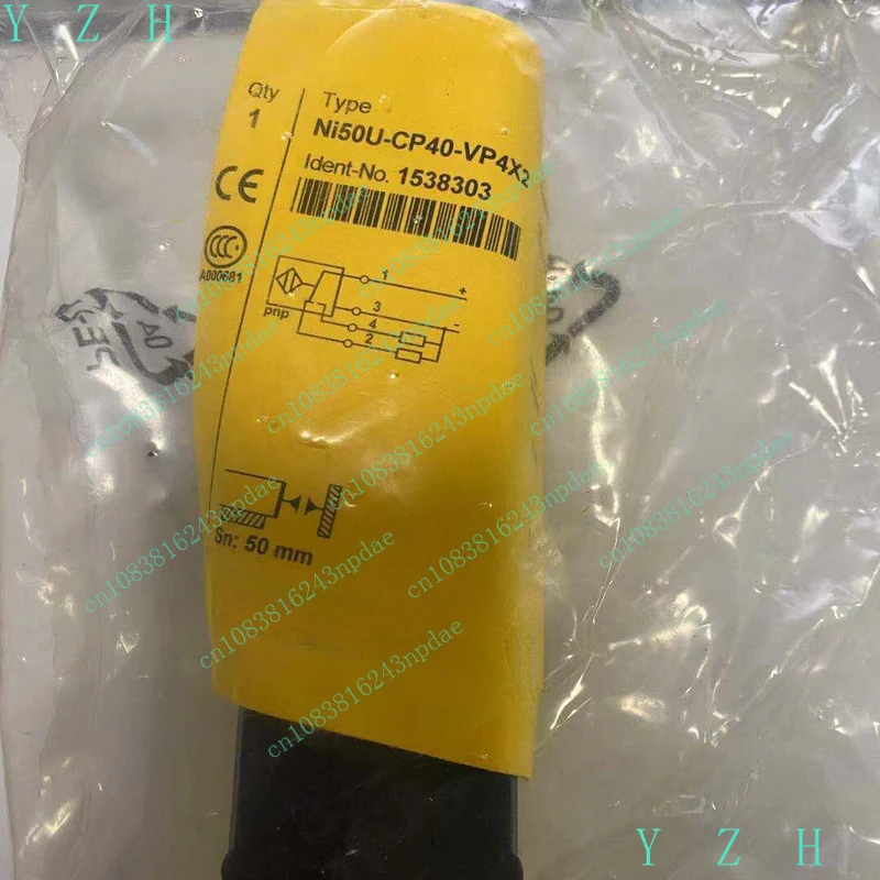 Фото Датчик приближения Turck NI50U-CP40-VP4X2, новый, бесплатная доставка №1