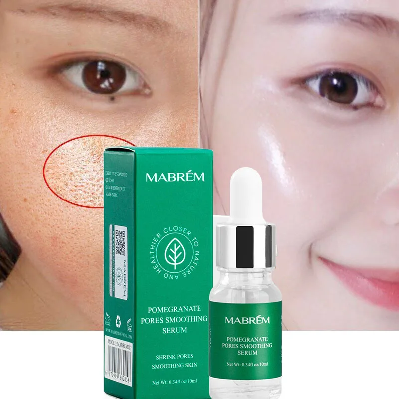 

Pore Shrinking Face Serum Essence Skin Whitening Moisturizing Treatment Relieve Dryness Oil-Control Firming Repair Smooth Care