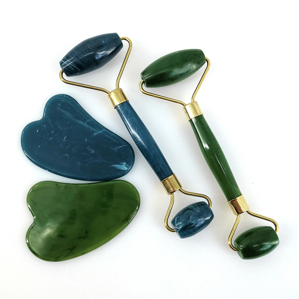 Скребок Для Массажа Гуаша из пчелиного воска не розовый кварц Нефритовый камень