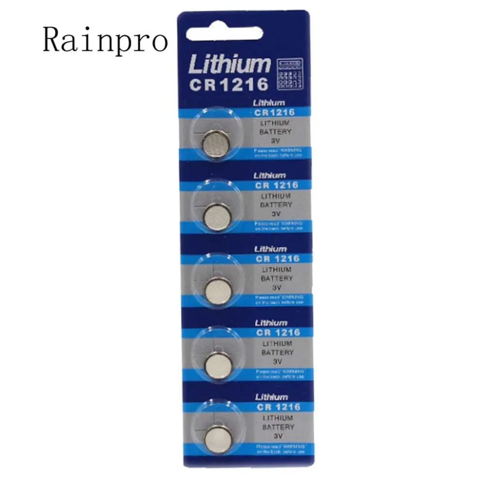 

10pcs/lot CR1216 button battery cr1216 electronic watch for IC card luminous toy electronic gift counter