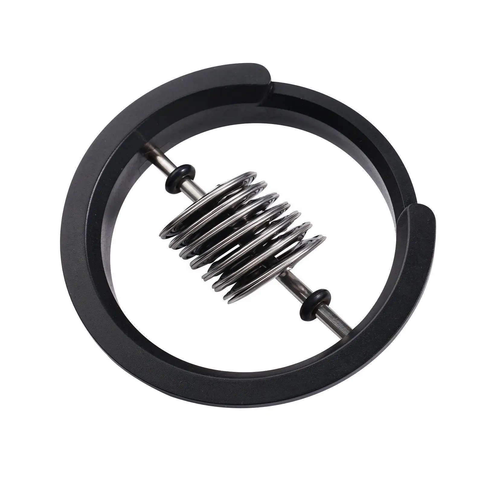 

38-41 Inch Guitar Sound Hole Bell Acoustic Abs Metal Model Guitar Part Accessories 2 Material W3k2