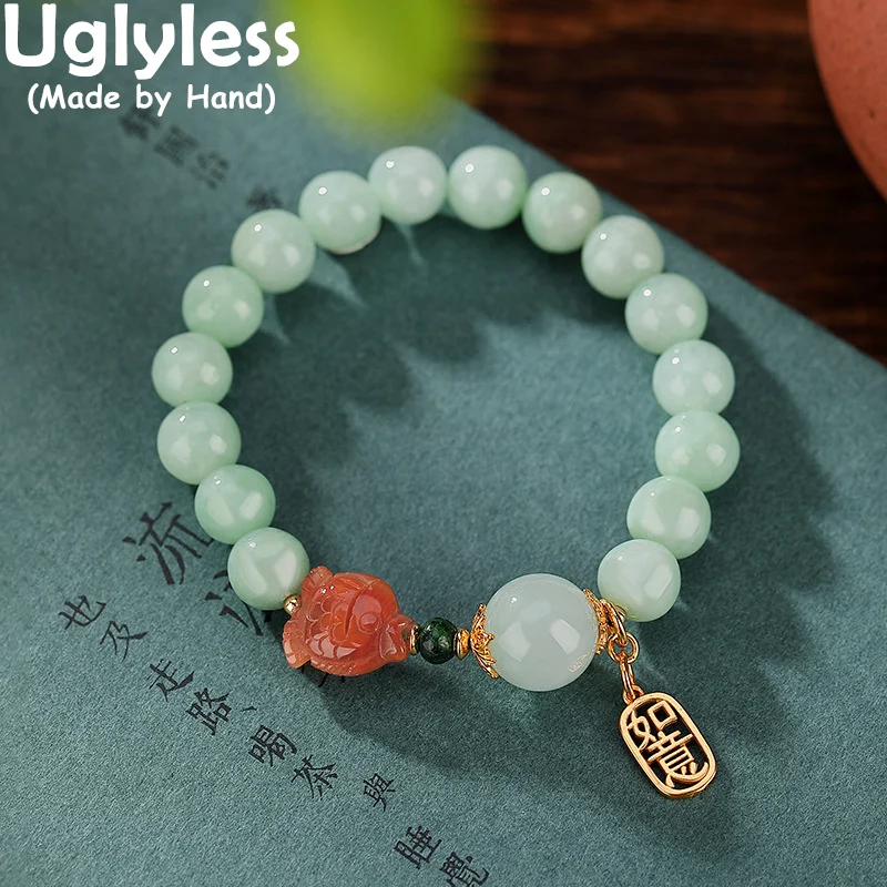 Женский браслет из серебра 925 пробы с натуральным голубым Жадеитом