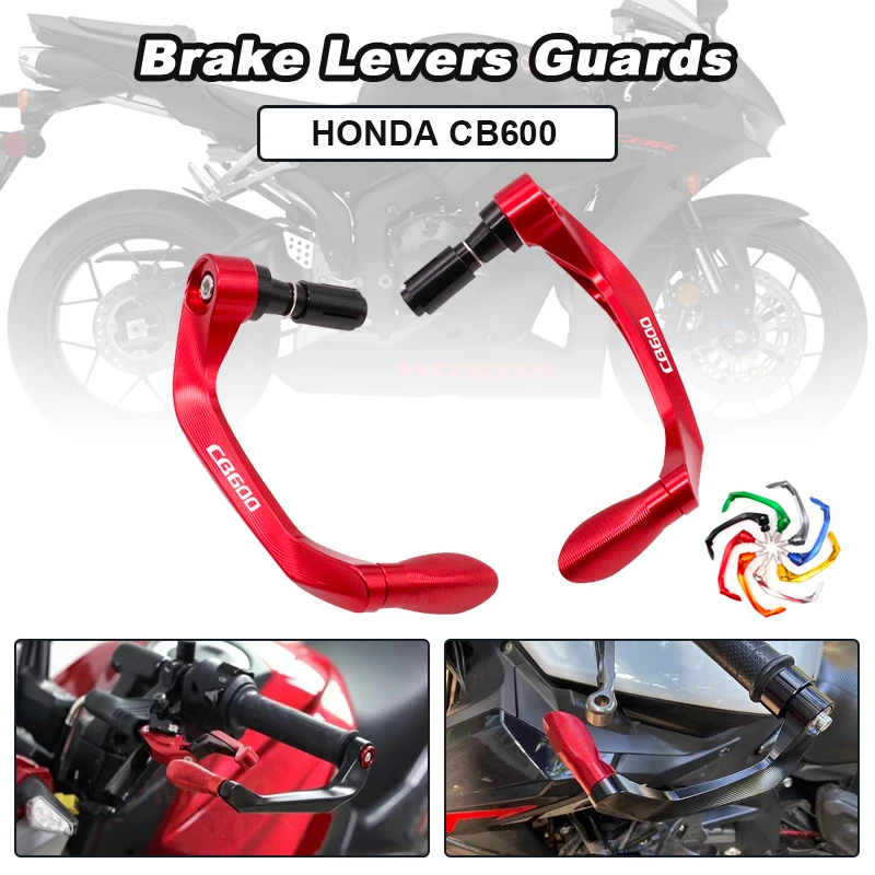 

Motorcycles CNC Crash Pads Brake Clutch Levers Guards for HONDA CB600