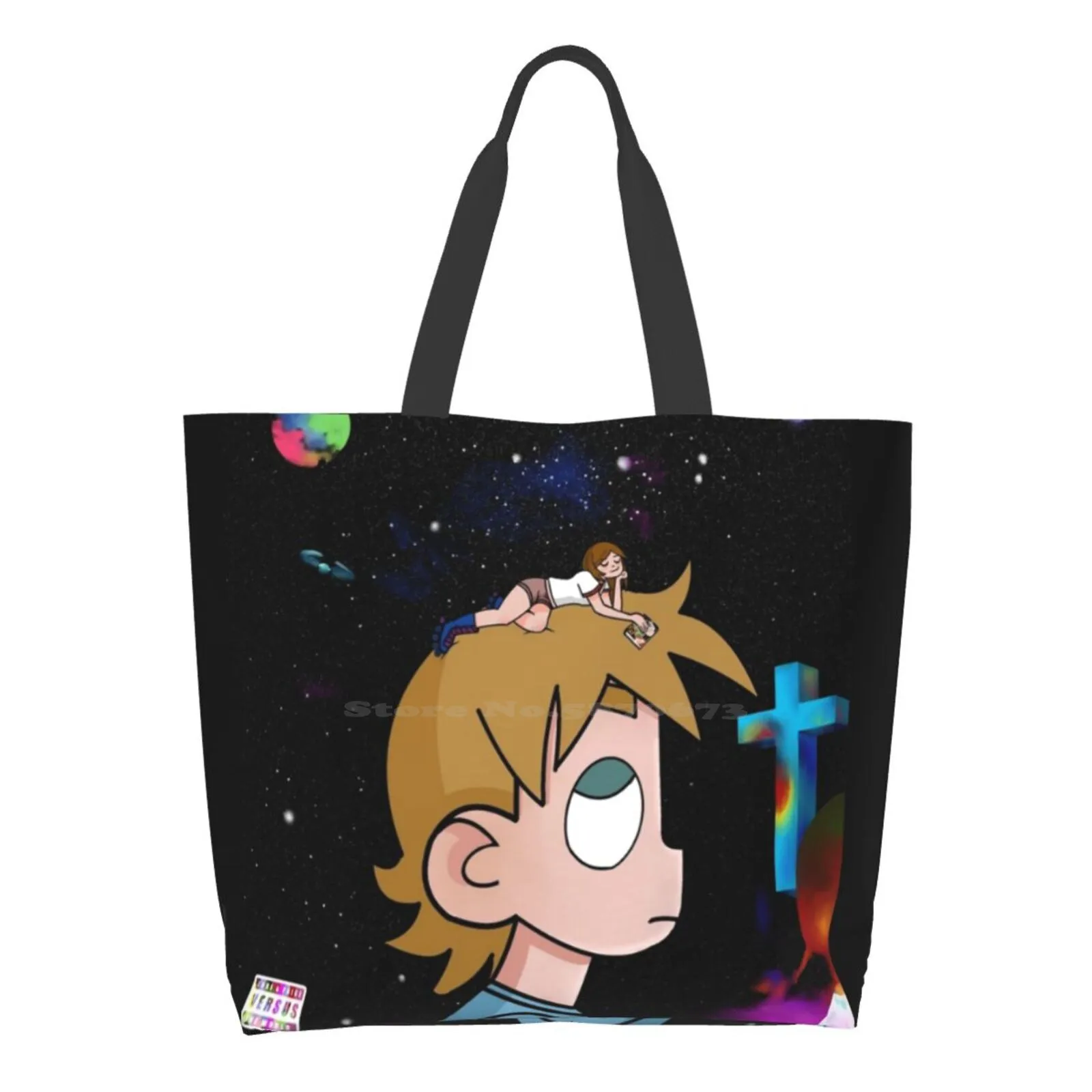 

Luke And Paige The World Women Totes Shoulder Bags For Travel Girls Handbag Shopper Bag The World Luke And Paige Lil Uzi Vert